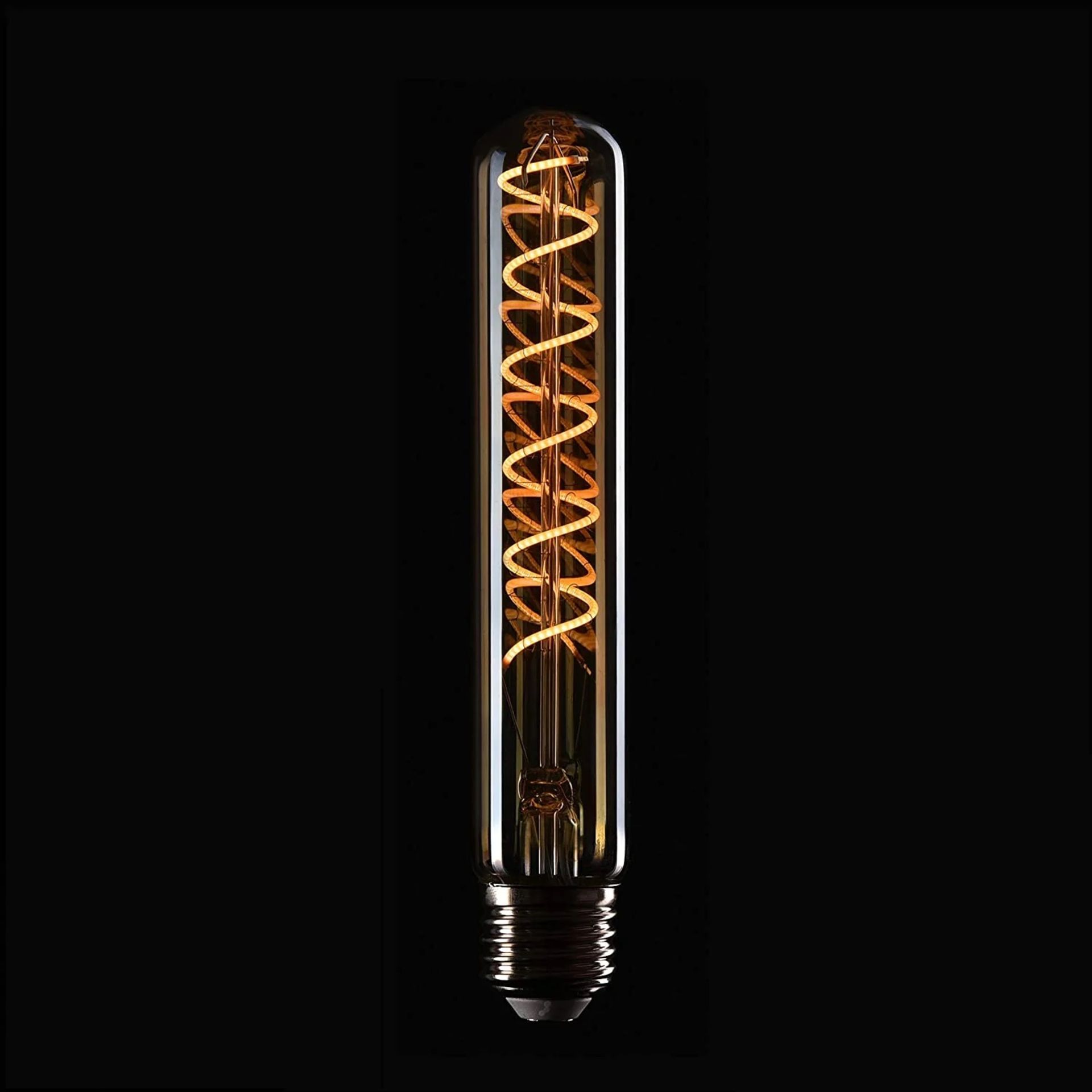12 x CROWN LED Edison Flat Pipe Lightbulb 4W/40W Warm White - NEW & BOXED - BIG RRP! - Bild 4 aus 7