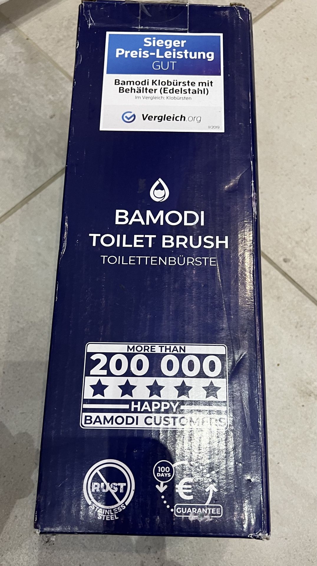 5 x Bamodi Toilet Brushes - Mixed Colours  - (NEW) - RRP Â£75+ ! - Bild 5 aus 15