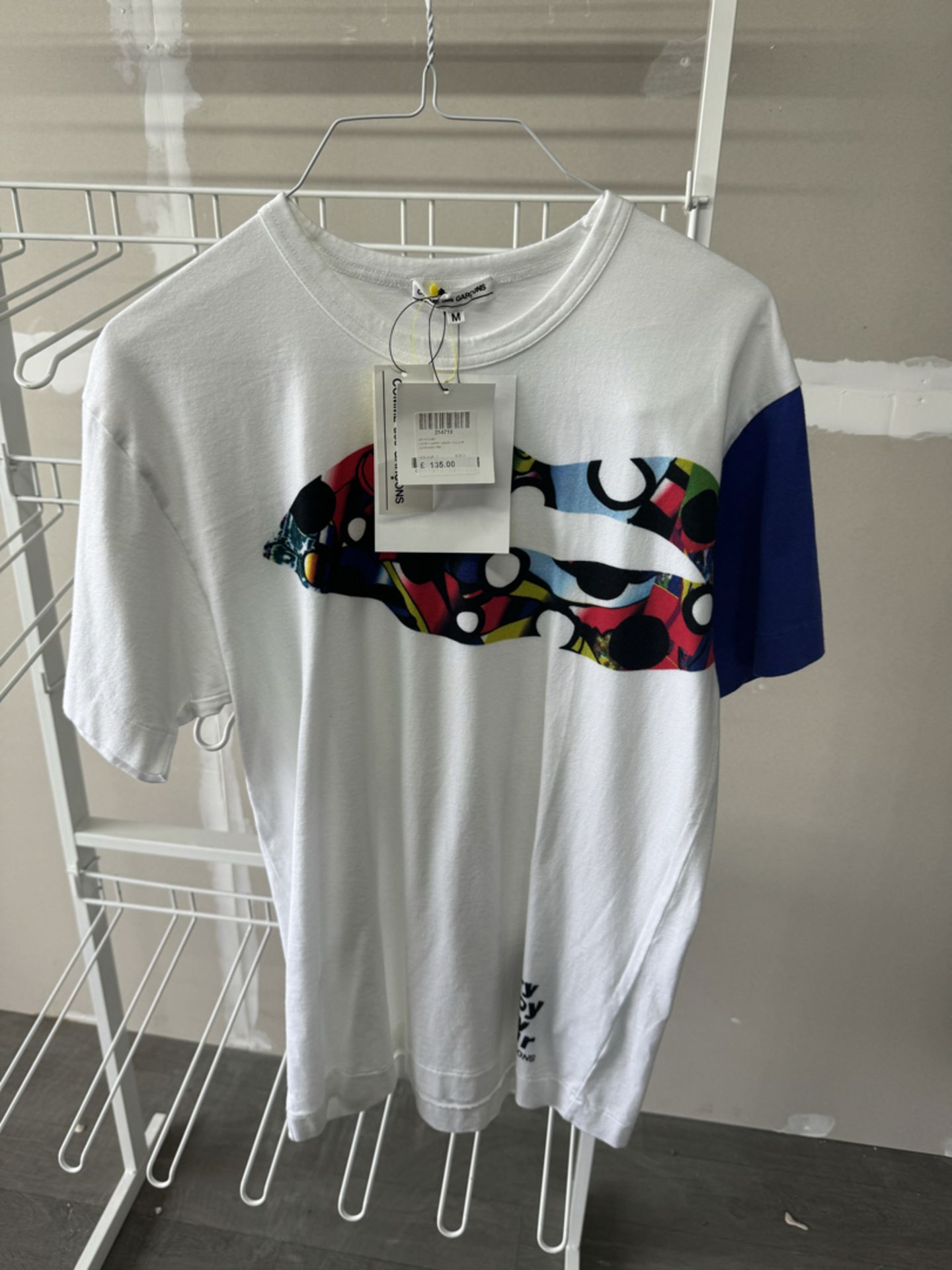 Comme Des GarÃ§ons Mens T-Shirt - New with Tags - Size small fit medium - RRP Â£135 - NO VAT!