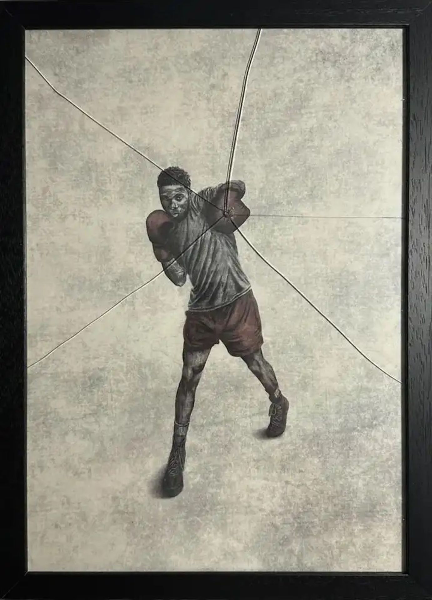 The Boxerâ€™ by Andrew Scott - Brand New, Authentic Art Piece - 1 of Only 192!
