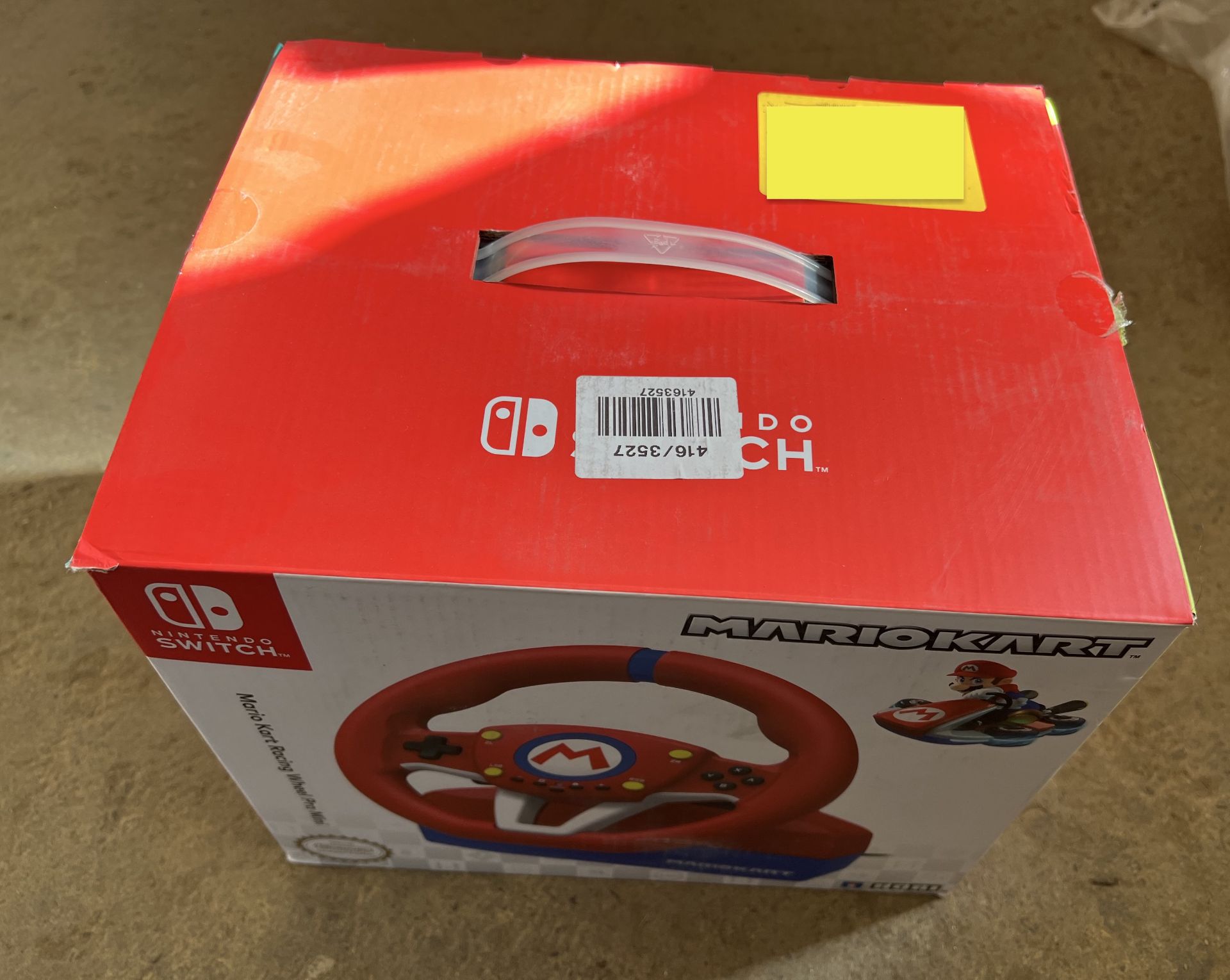 RAW RETURN - HORI Mario Kart Racing Wheel Pro Mini for Nintendo Switch - RRP NEW Â£64.99 EACH !