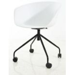 Designed 'Nova' Office Swivel Chair on Castors - New