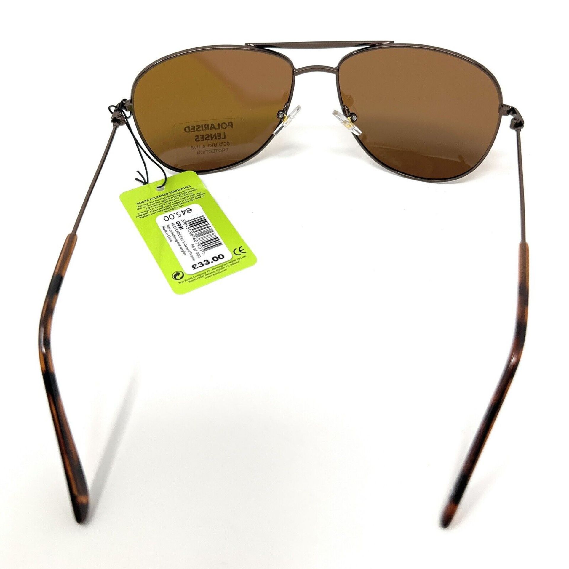 40 x Boots Polarised Lens Pilot Style Sunglasses 100% UVA - (NEW) - BOOTS RRP Â£1,320 ! - Bild 3 aus 7