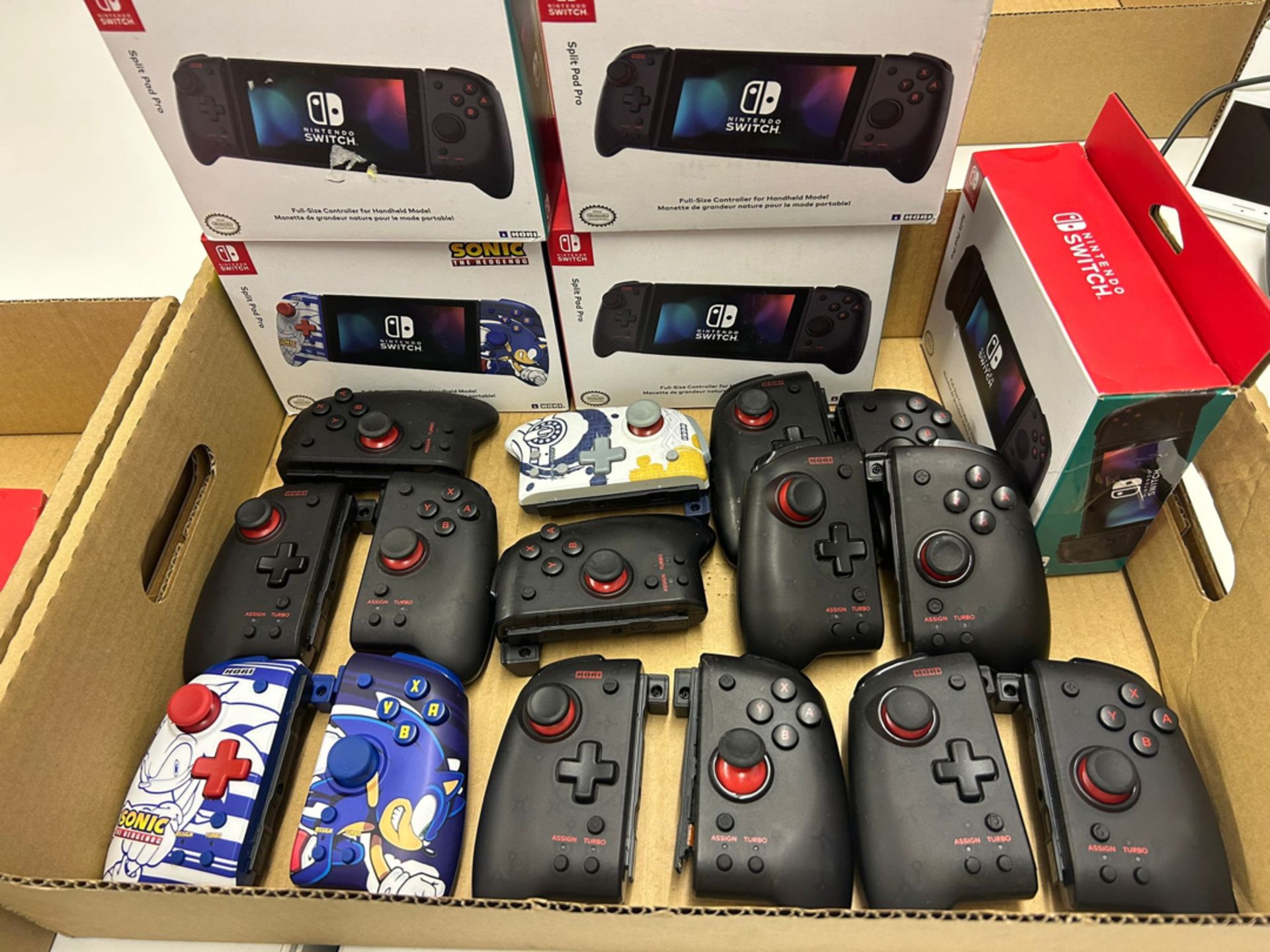 RAW RETURNS -  15 x Pro Pad Nintendo Switch Controllers