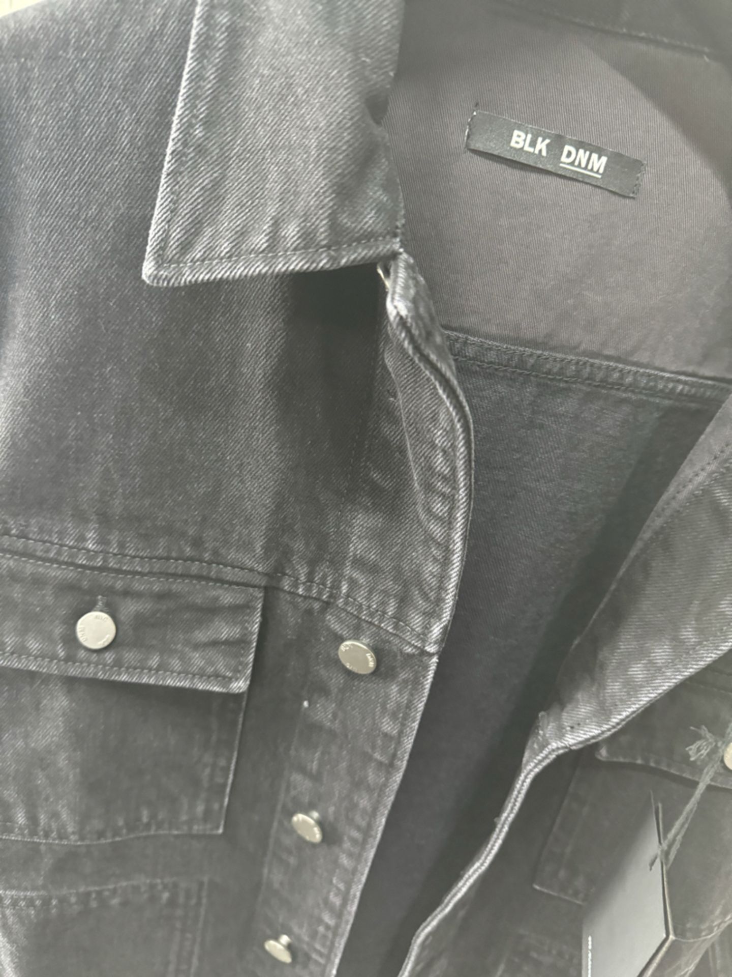 BLK DNM NYC Unisex Black Jacket - New with Tags - Size Medium - RRP Â£150+ - NO VAT! - Bild 3 aus 6