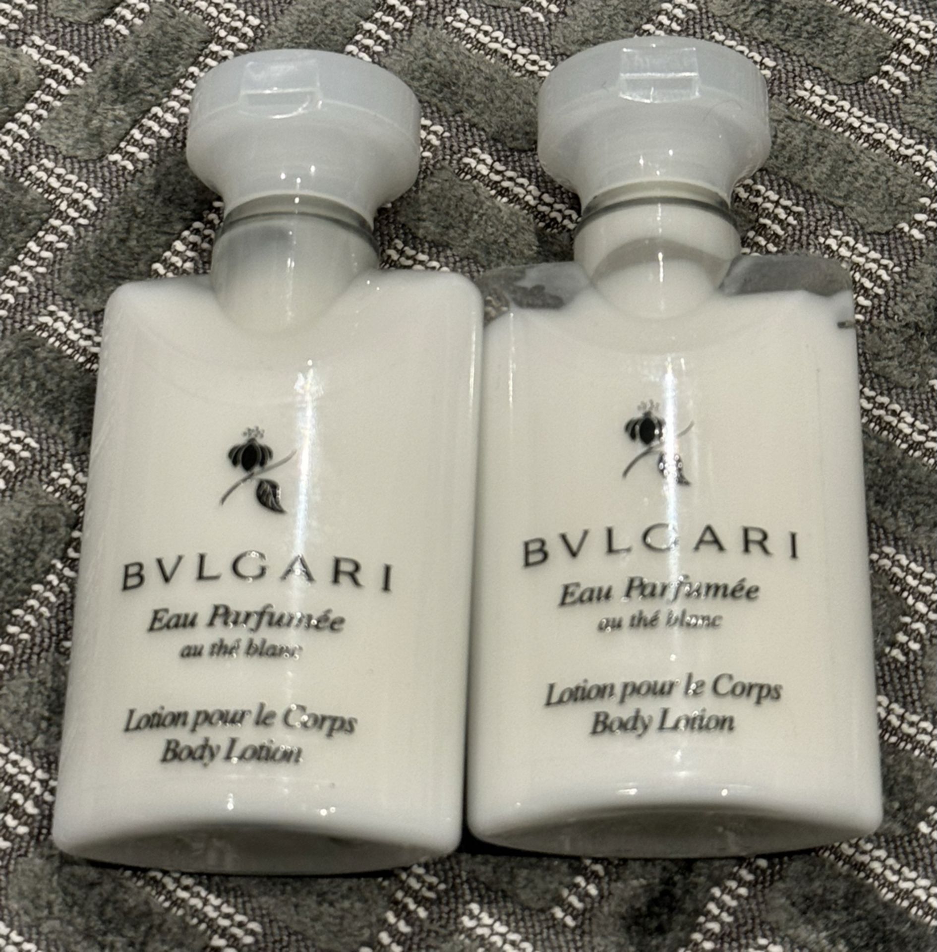 Bvlgari Body Lotion Set (2) - Travel Size - NEW