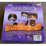 PURSE BRITE - Handbag Organiser with Light - New & Boxed