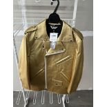 Comme Des GarÃ§ons Ladies Gold Jacket - New with Tags - Size Medium - RRP Â£520  - NO VAT!