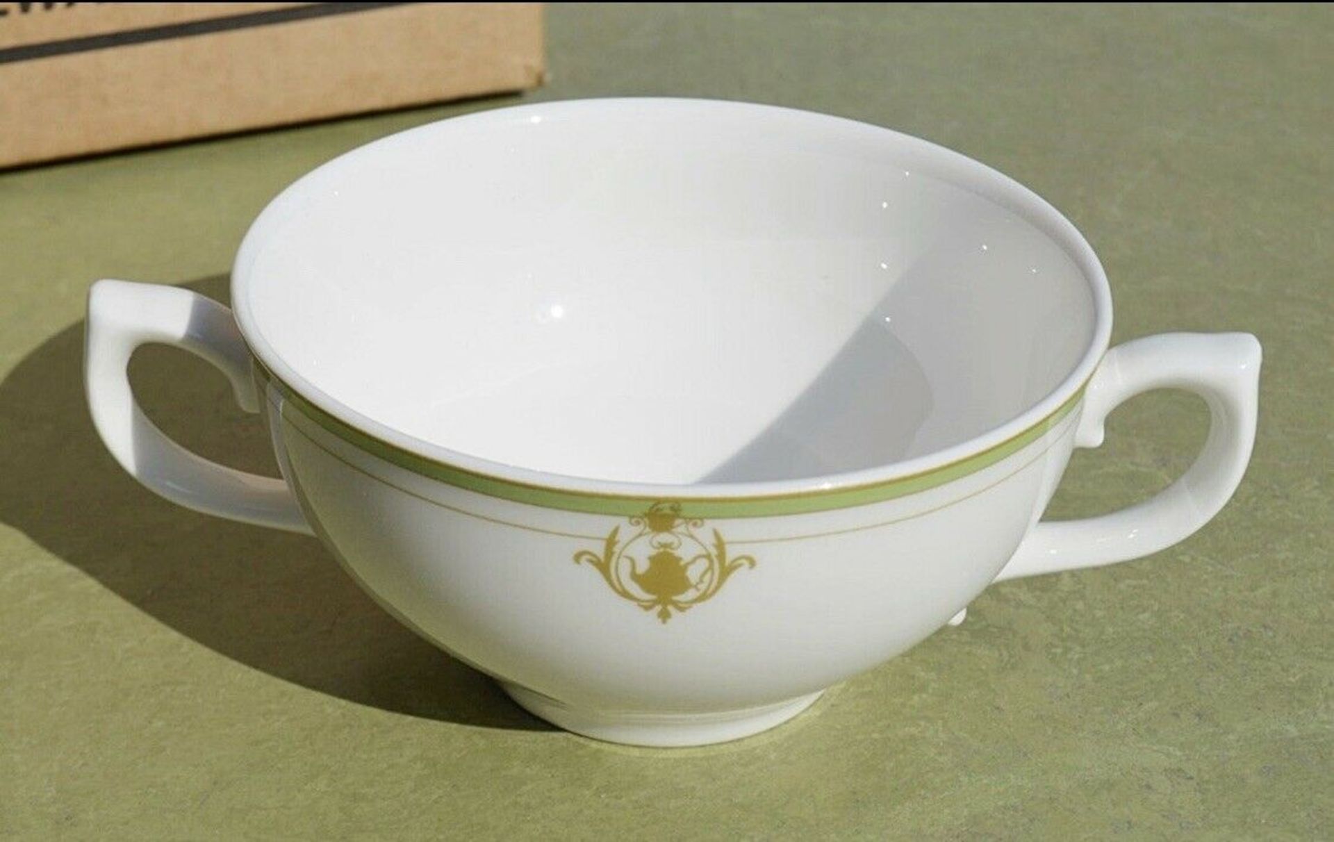 18 x  DUDSON Fine China 'Georgian' Soup Cups with â€˜Famous Branding' - NEW - Bild 4 aus 6