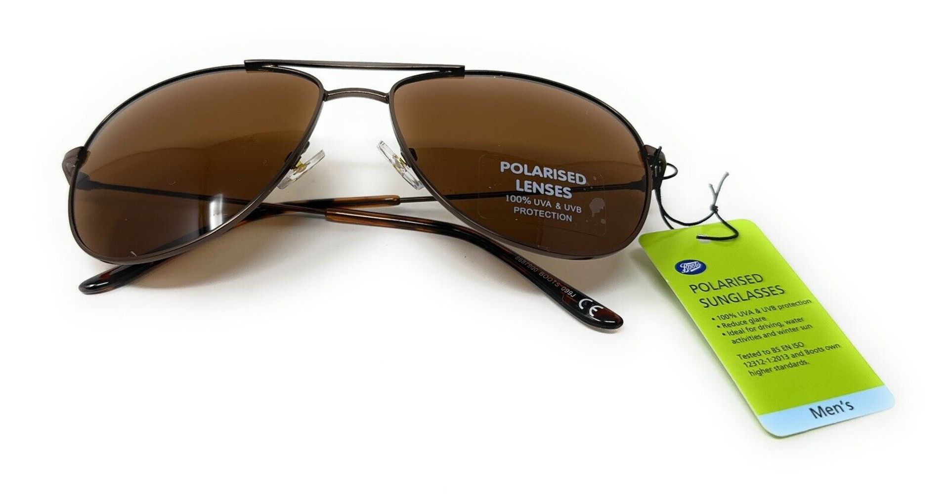 20 x Boots Polarised Lens Pilot Style Sunglasses 100% UVA - (NEW) - BOOTS RRP Â£660 !