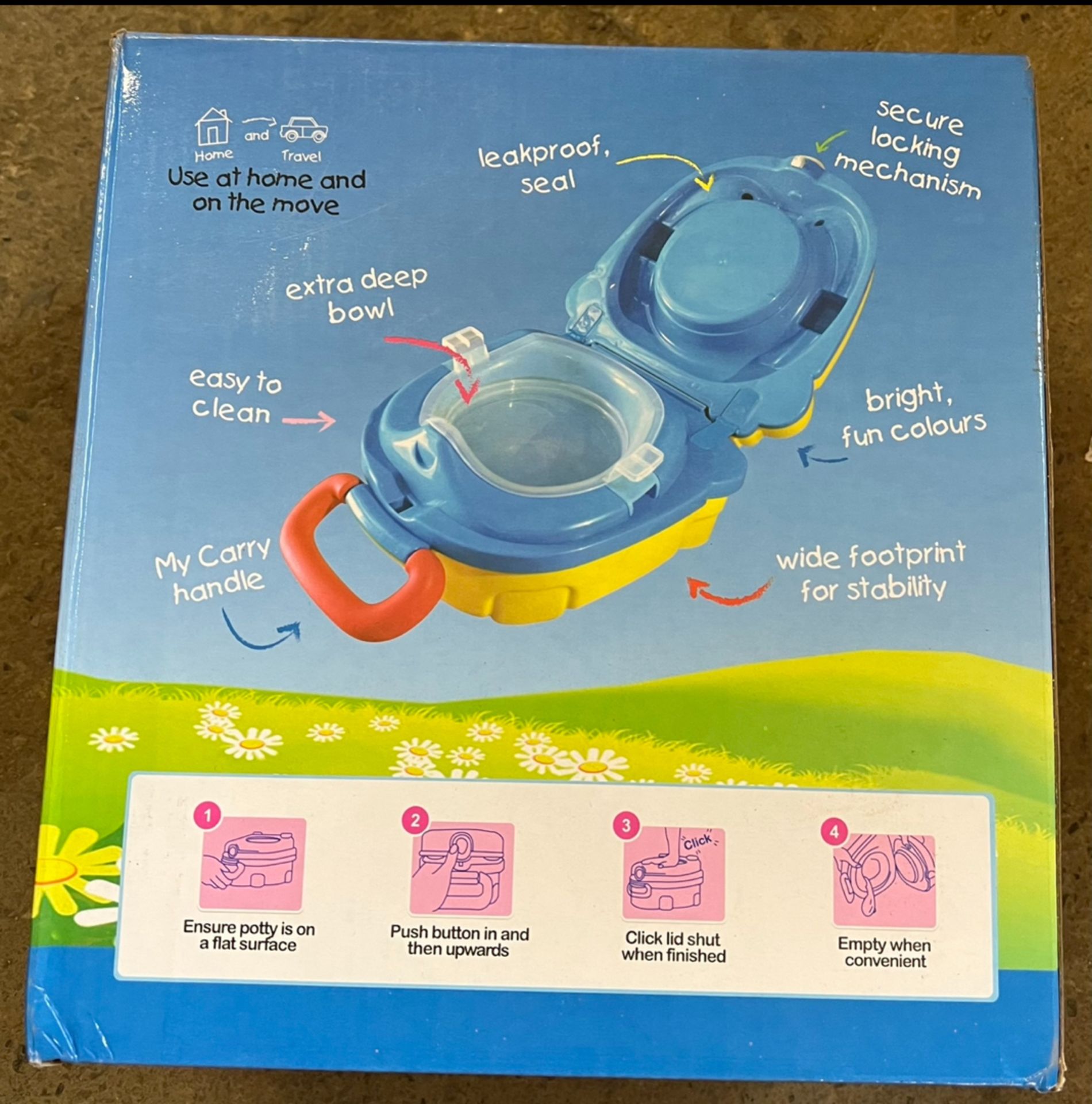 Becute The Handy Potty for Home or Travel - NEW - Bild 2 aus 2
