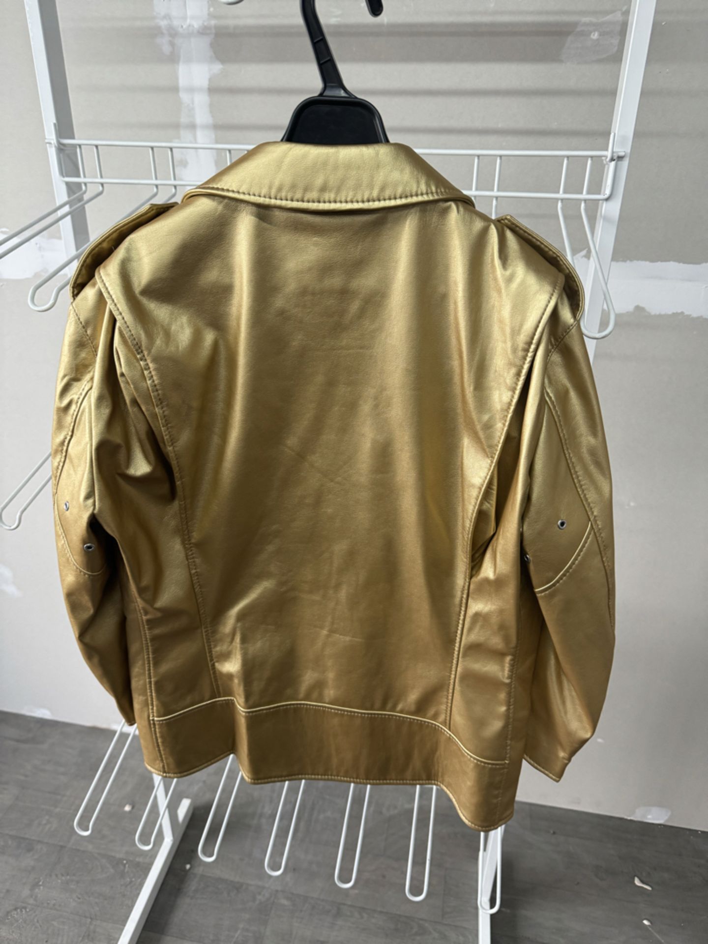 Comme Des GarÃ§ons Ladies Gold Jacket - New with Tags - Size Medium - RRP Â£520  - NO VAT! - Image 3 of 6