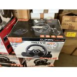 RAW RETURN -SUBSONIC GS700 Drive Pro Sport Wheel & Pedals - PS4/PS3/XBOX ONE/PC/SWITCH -RRP NEW £99!