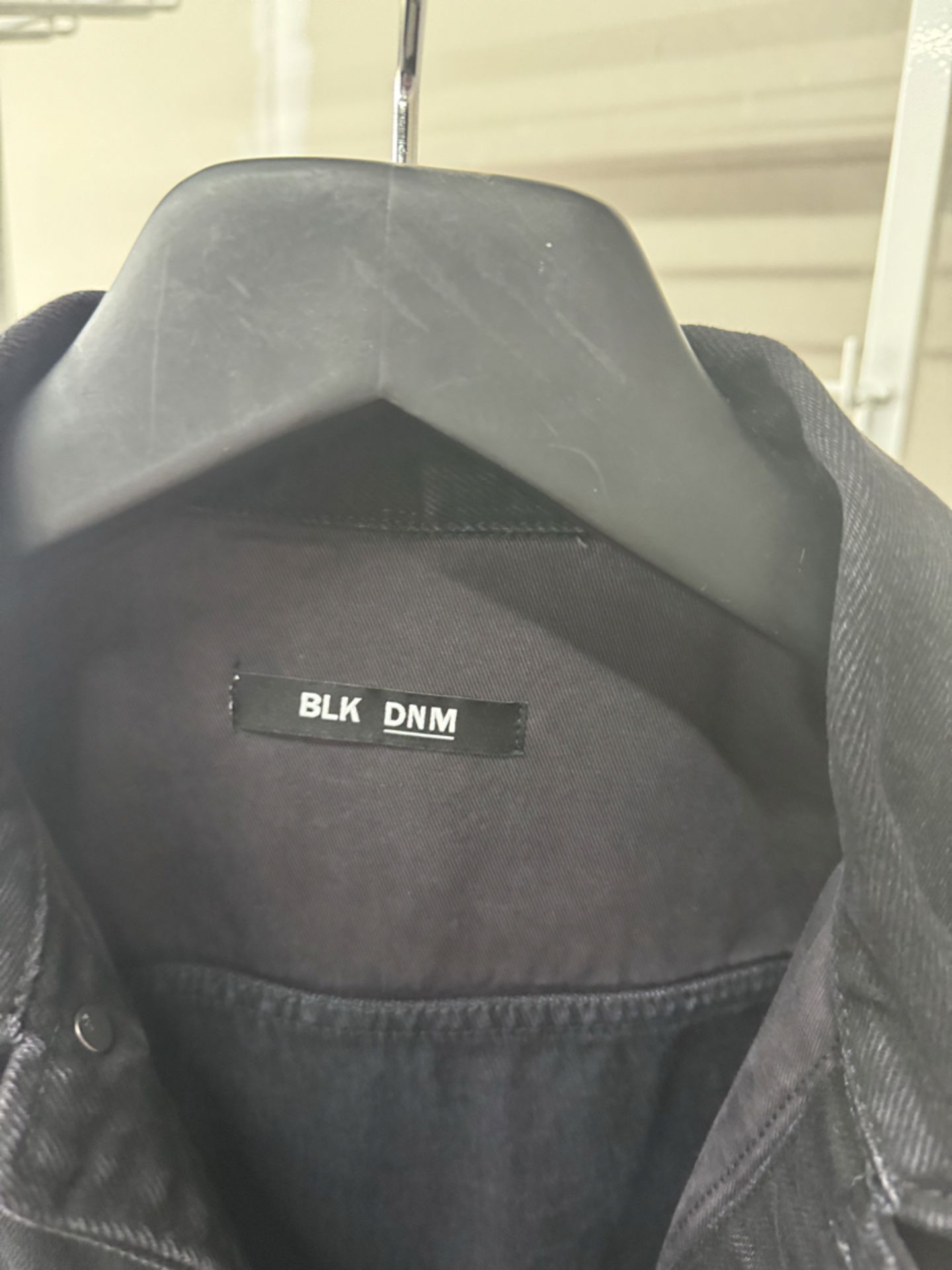 BLK DNM NYC Unisex Black Jacket - New with Tags - Size Medium - RRP Â£150+ - NO VAT! - Bild 4 aus 6