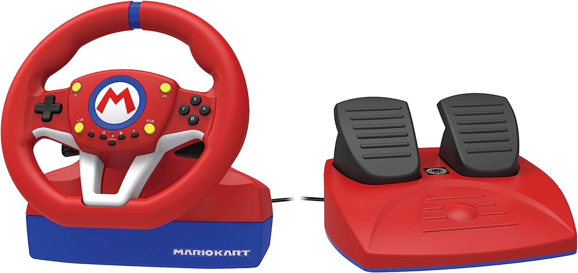 RAW RETURN - HORI Mario Kart Racing Wheel Pro Mini for Nintendo Switch - RRP NEW Â£64.99 EACH ! - Bild 8 aus 10