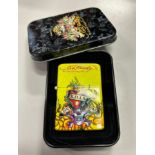 20 x Ed Hardy Tattoo Flip Flint Lighter Gift Set - (NEW) - RRP Â£299.80 !