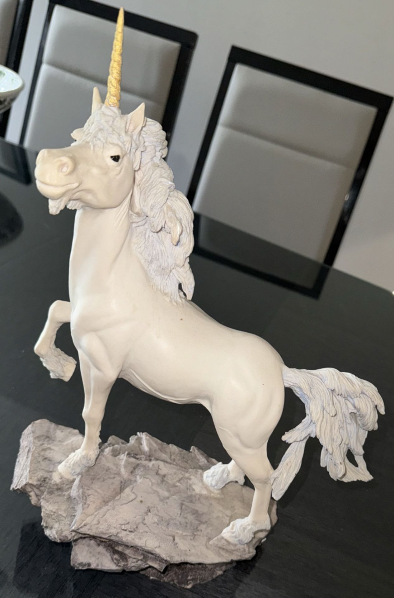 Royal Doulton Fables Unicorn Monarch - Rare Ltd Edition Sculpture with Framed COA - Image 2 of 9