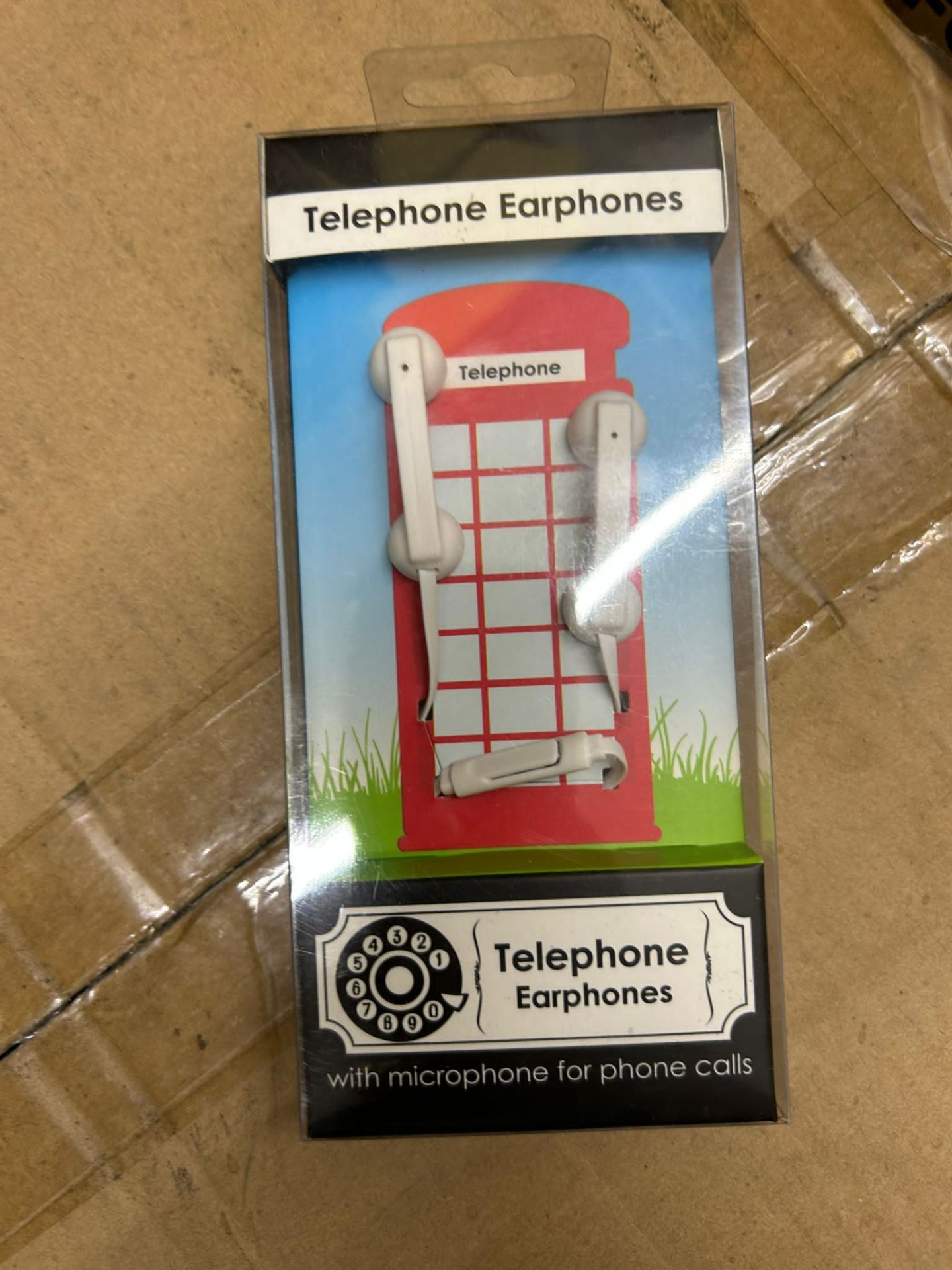 48 x Telephone Earphones with Microphone  - (NEW) - RRP Â£430.56 ! - Bild 7 aus 9