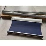 RAW RETURN - BlocBlinds Navy Blind and Fittings