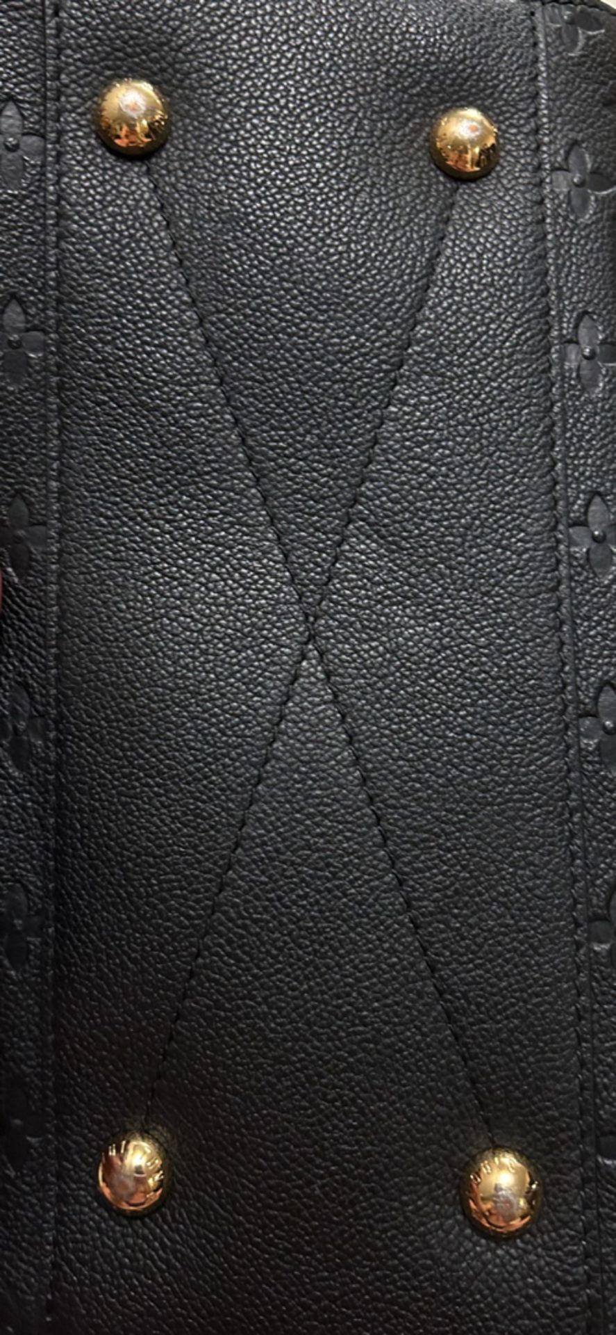Black Louis Vuitton Montaigne Bag - MINT, AS NEW- NO VAT - RRP Â£2,450+ ! - Image 8 of 9