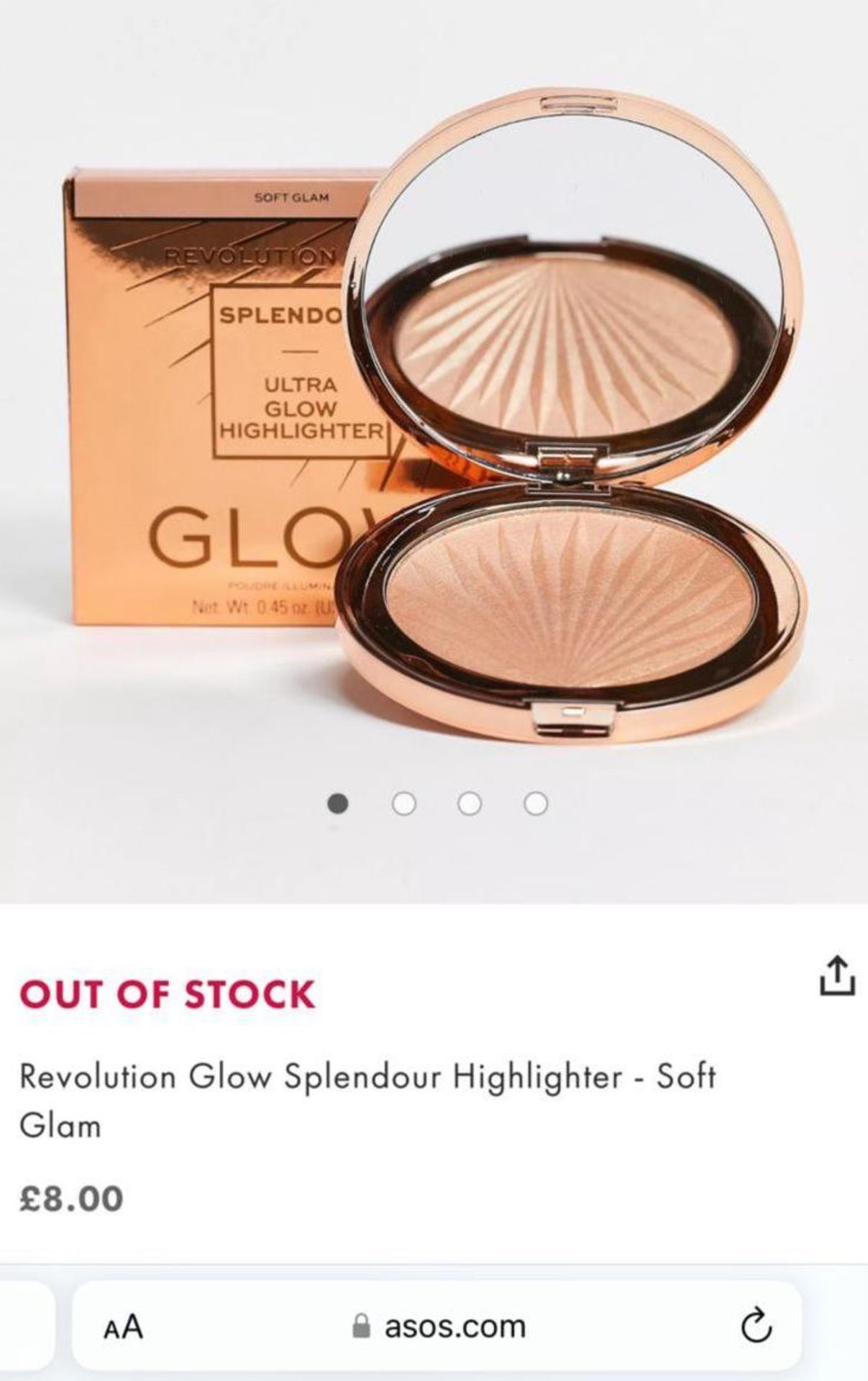 72 x Revolution Splendour Glow Highlighter (NEW) - RRP Â£575+ !