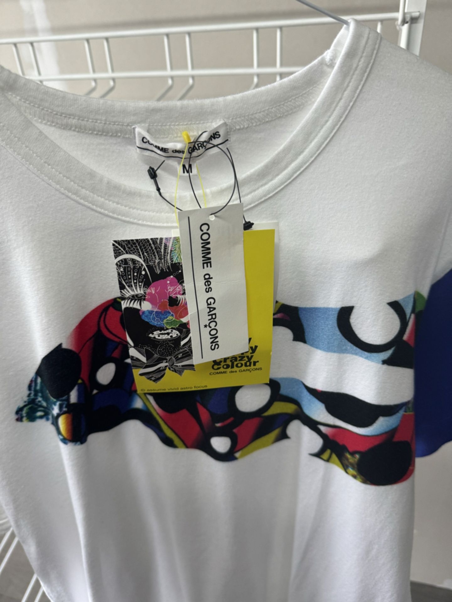 Comme Des GarÃ§ons Mens T-Shirt - New with Tags - Size small fit medium - RRP Â£135 - NO VAT! - Image 2 of 4