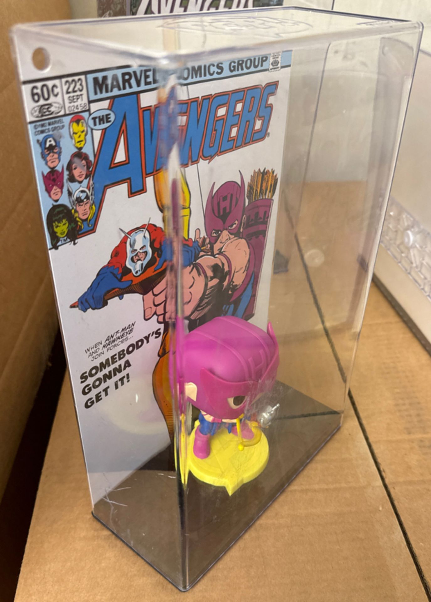 Marvel Avengers Purple Funko - See condition report - Image 2 of 4