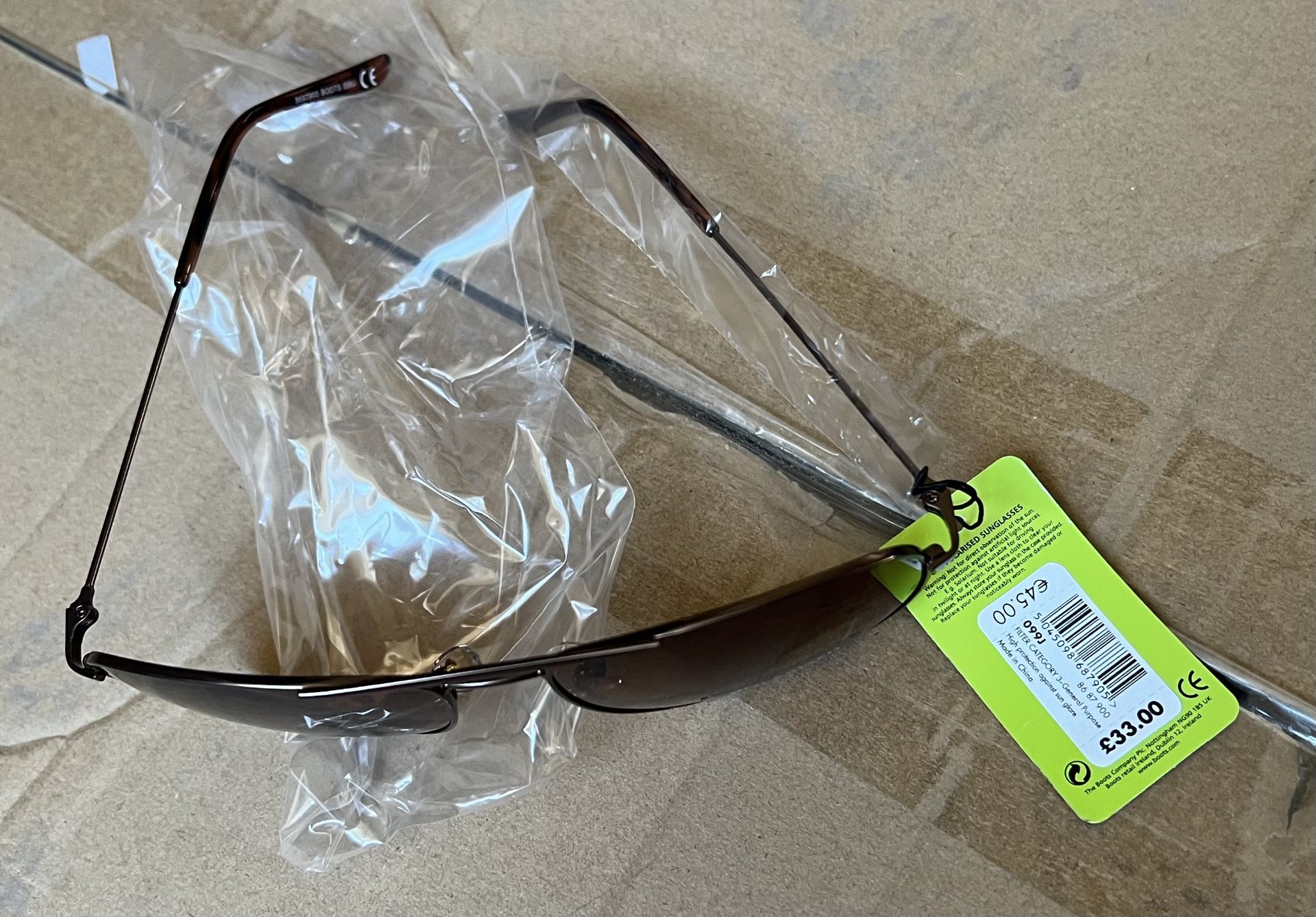 20 x Boots Polarised Lens Pilot Style Sunglasses 100% UVA - (NEW) - BOOTS RRP Â£660 ! - Bild 5 aus 7