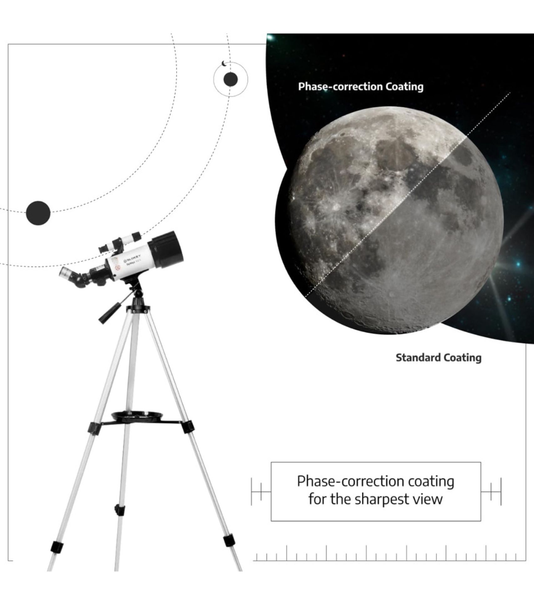 3 x Slokey 40070 Skyways Telescope for Astronomy with Accessories (NEW) - AMAZON RRP Â£389.97 ! - Image 9 of 9