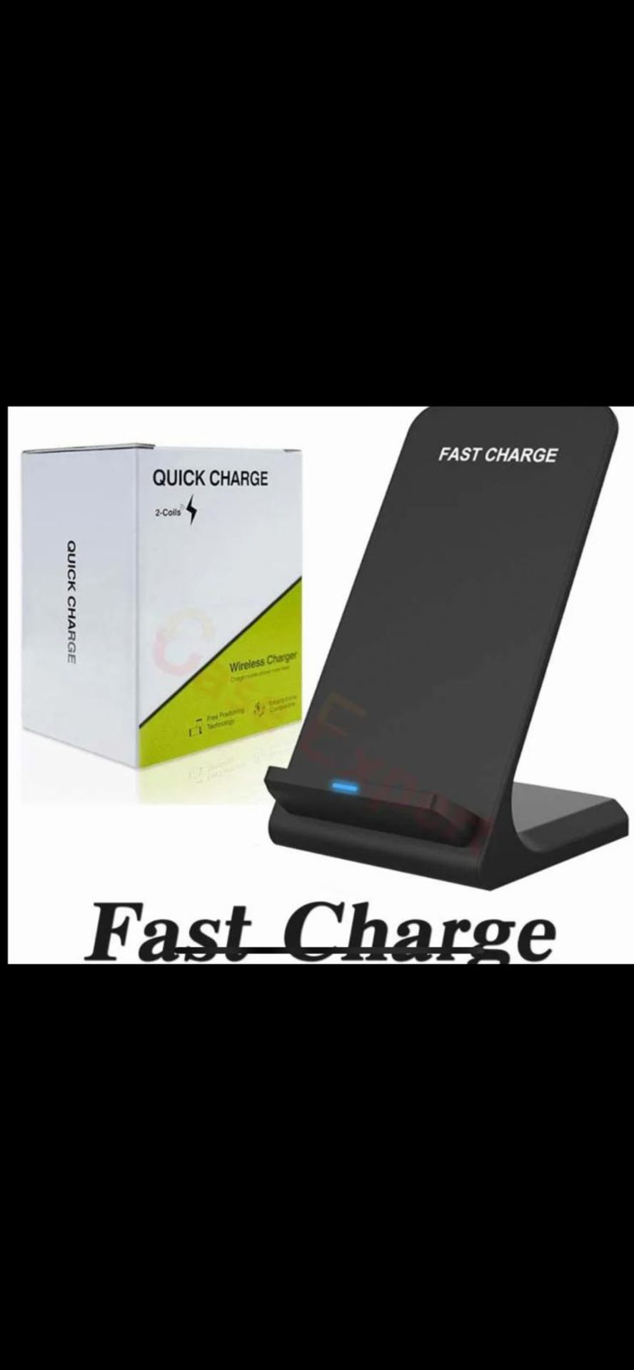 Quick Charge Wireless Charger 2.0 Two Coil  - (NEW) - RRP Â£17.99 ! - Image 4 of 8