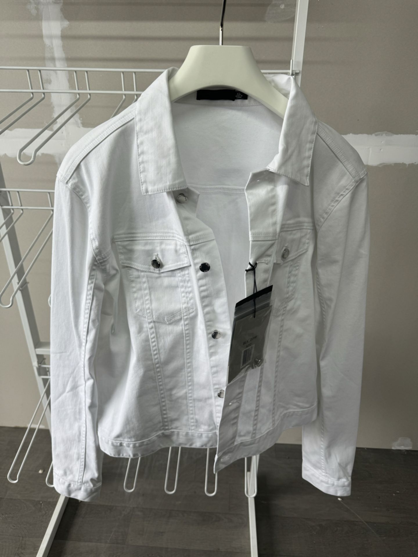 BLK DNM NYC Unisex White Jacket - New with Tags - Size XL - RRP Â£150+ - NO VAT!