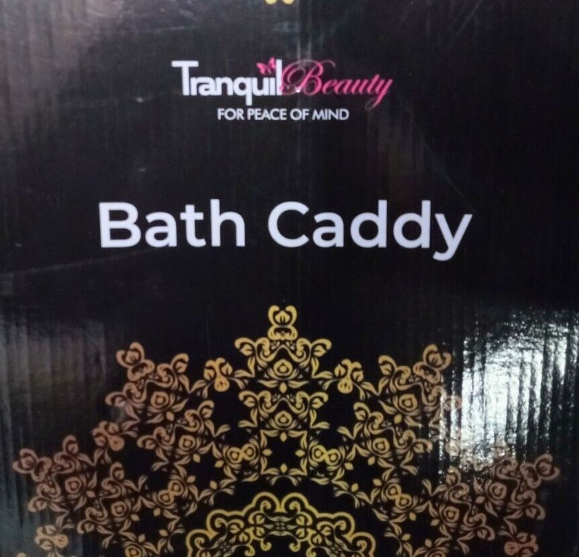 Tranquil Beauty Bath Caddy/Tray Natural Sustainable Bamboo - (NEW) - RRP Â£20+! - Image 7 of 10