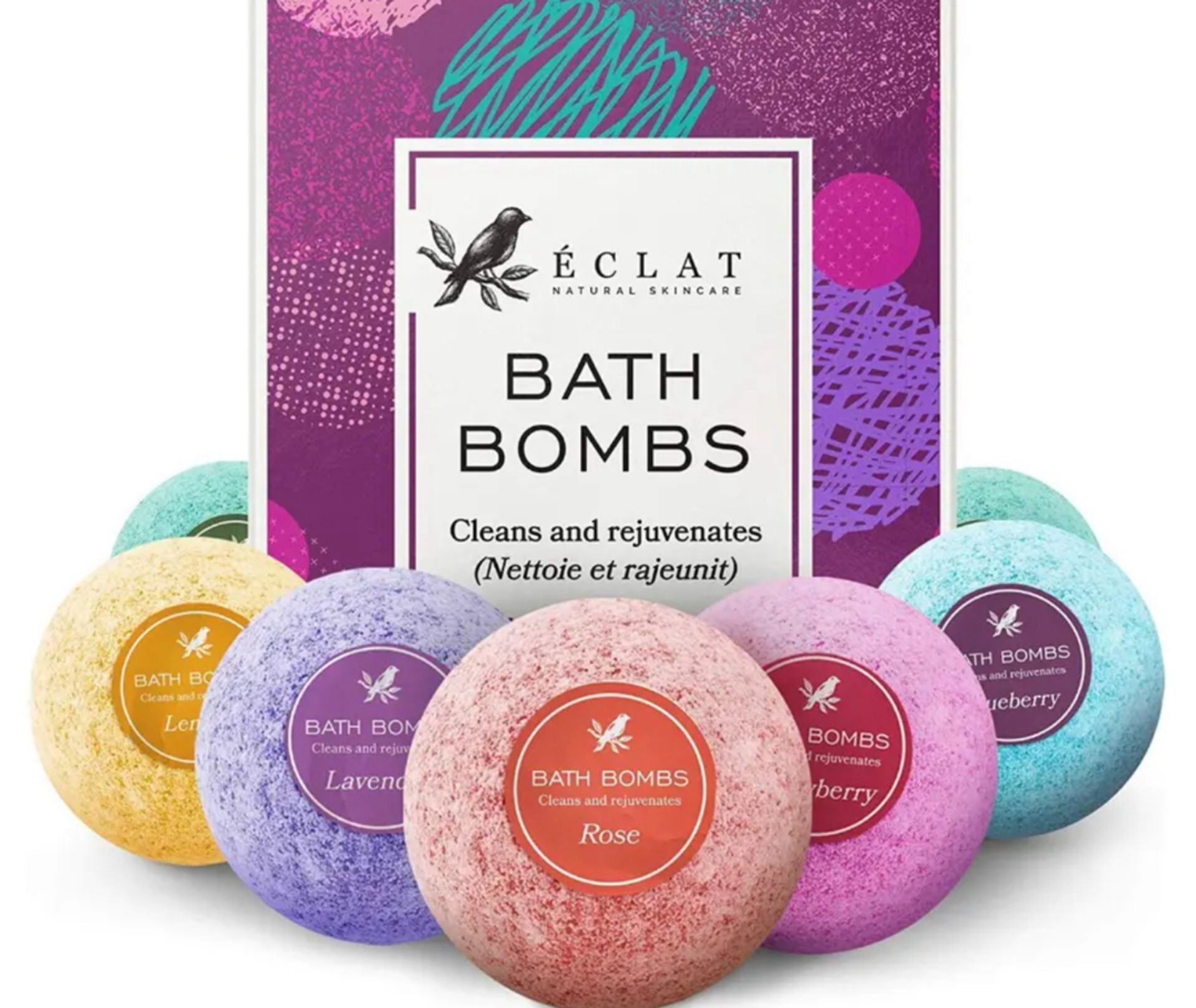 3 x 6 (x 60g) Set Eclat Bath Bombs - RRP Â£44.97 - Bild 3 aus 7