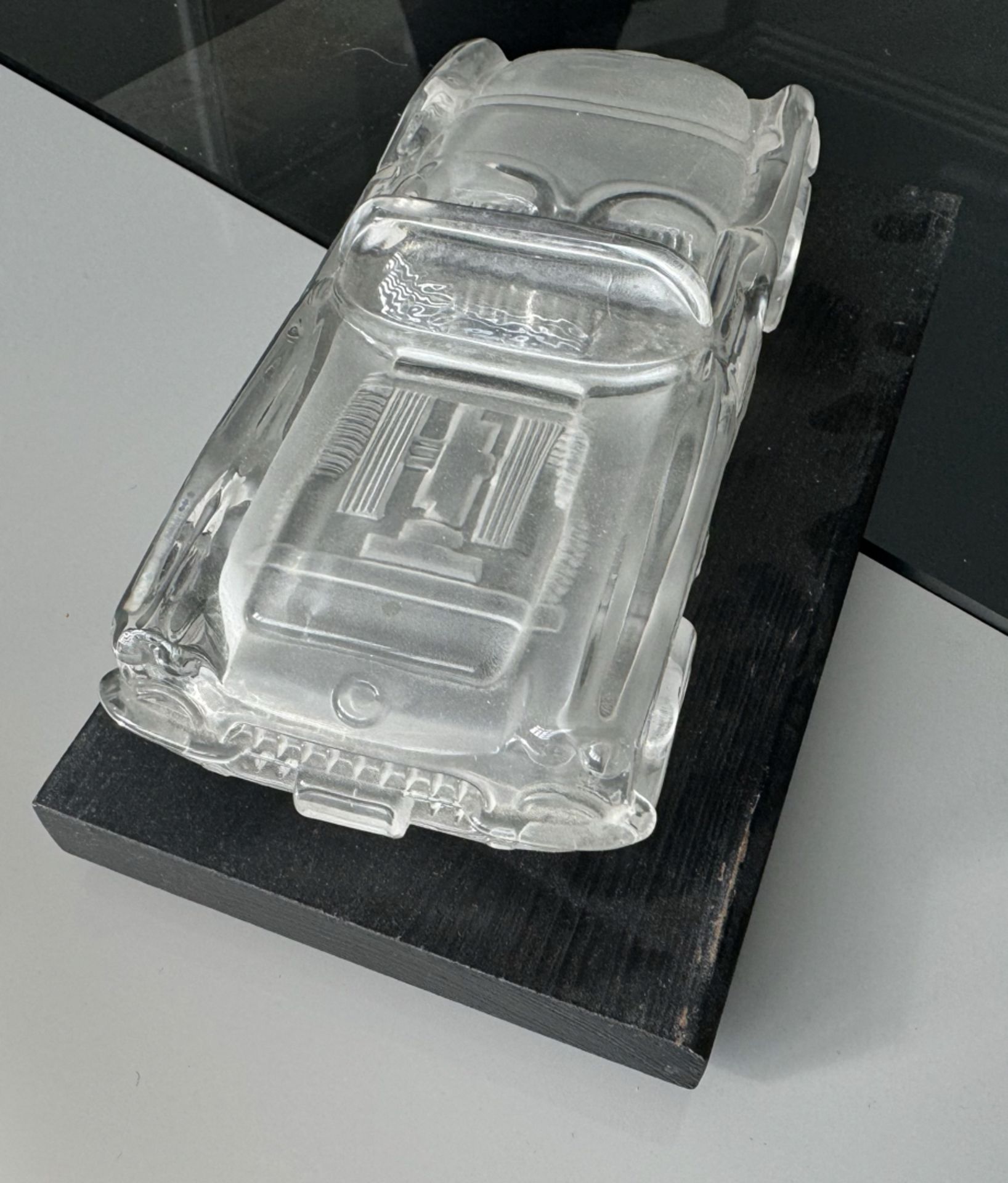 Hofbauer 1959 Corvette Glass Crystal Car Display with Base - NO VAT ! - Image 3 of 3