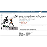 Slokey 70070 SKYWAYS TELESCOPE FOR ASTRONOMY WITH ACCESSORIES (NEW) - AMAZON RRP Â£159.99