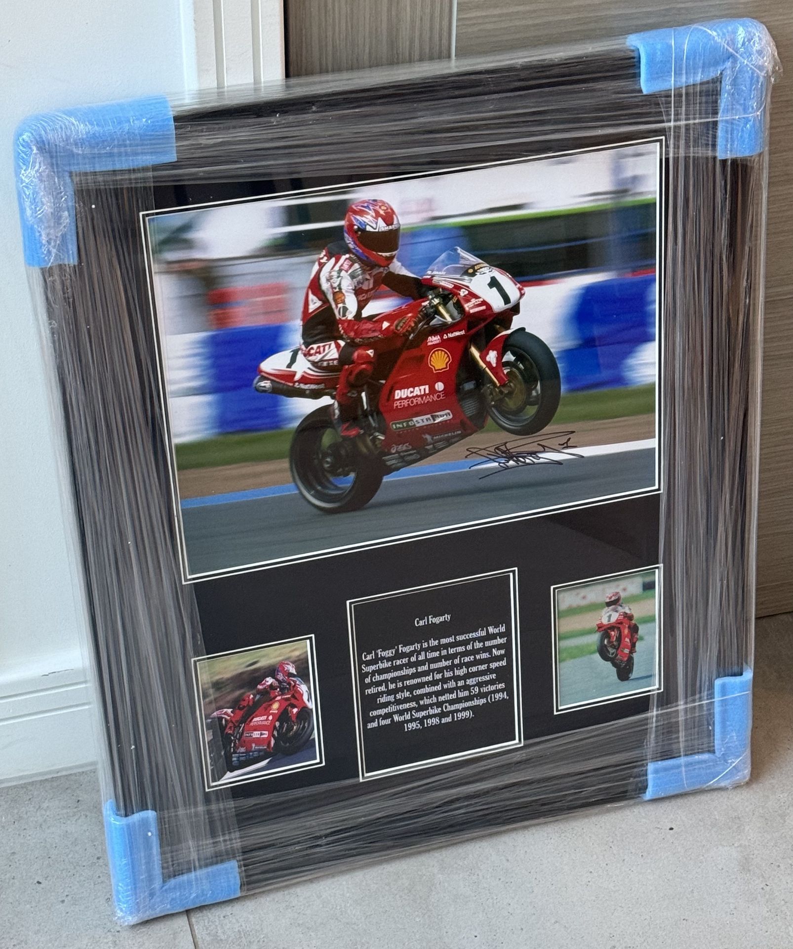 Carl Fogarty Superbike Presentation, Hand Signed with COA - NO VAT! - Image 2 of 6