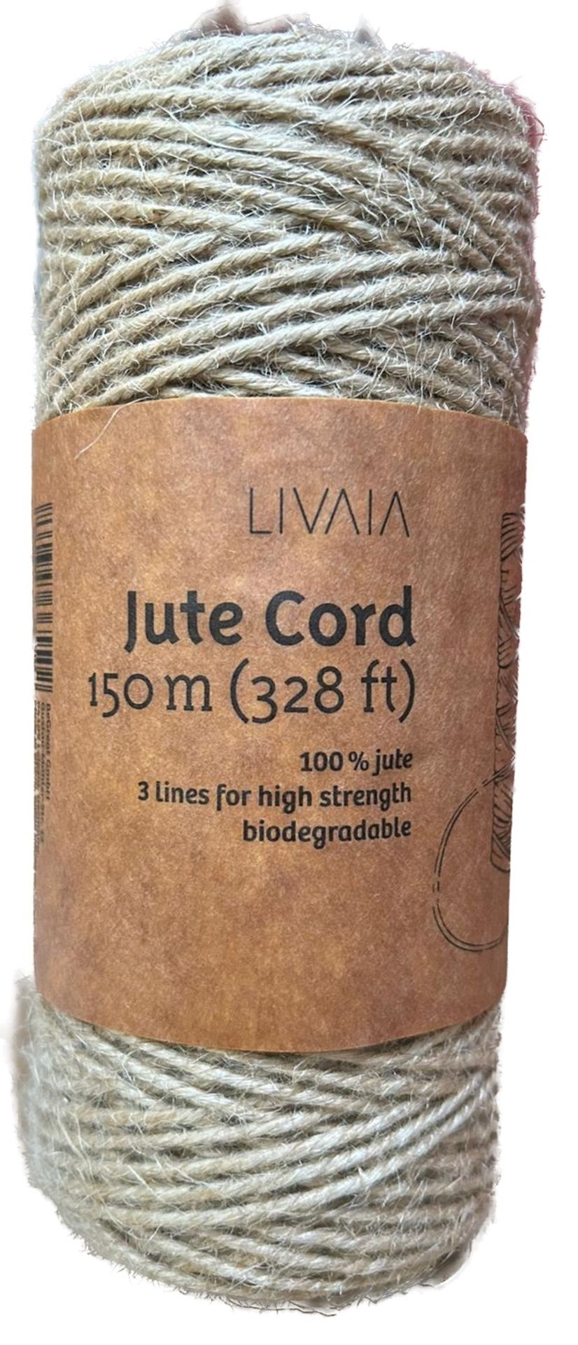 90 x Jute Cord String Spool 3 Ply 150m - Brand New - RRP Â£630 ! - Image 2 of 4