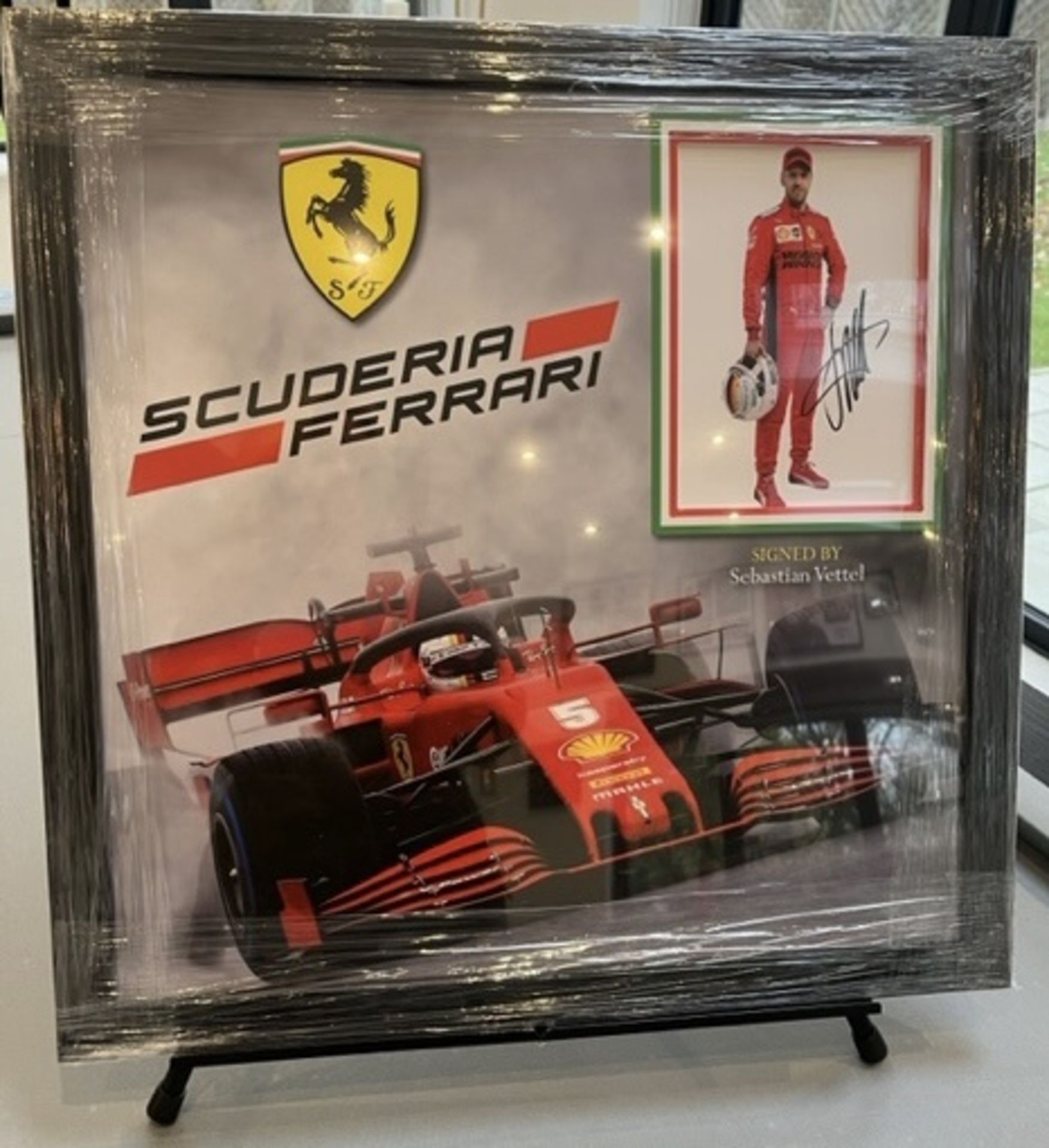 F1 PRESENTATION, HAND SIGNED BY â€˜SEBASTIAN VETTELâ€™ WITH COA - NO VAT! - Image 2 of 5