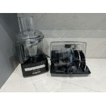 Magimix Compact 3160 Auto Food Processor with Accessories and Recipe Book - Black Model - NO VAT !