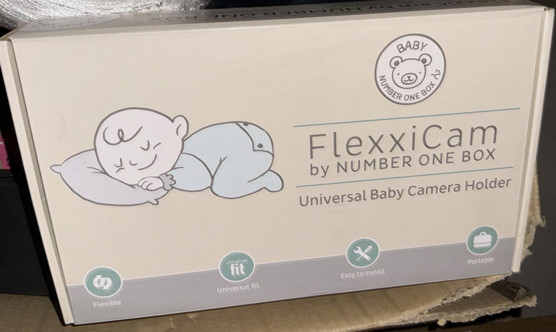 FlexxiCam Universal Baby Camera Holder - Brand New & Boxed - RRP Â£16.99