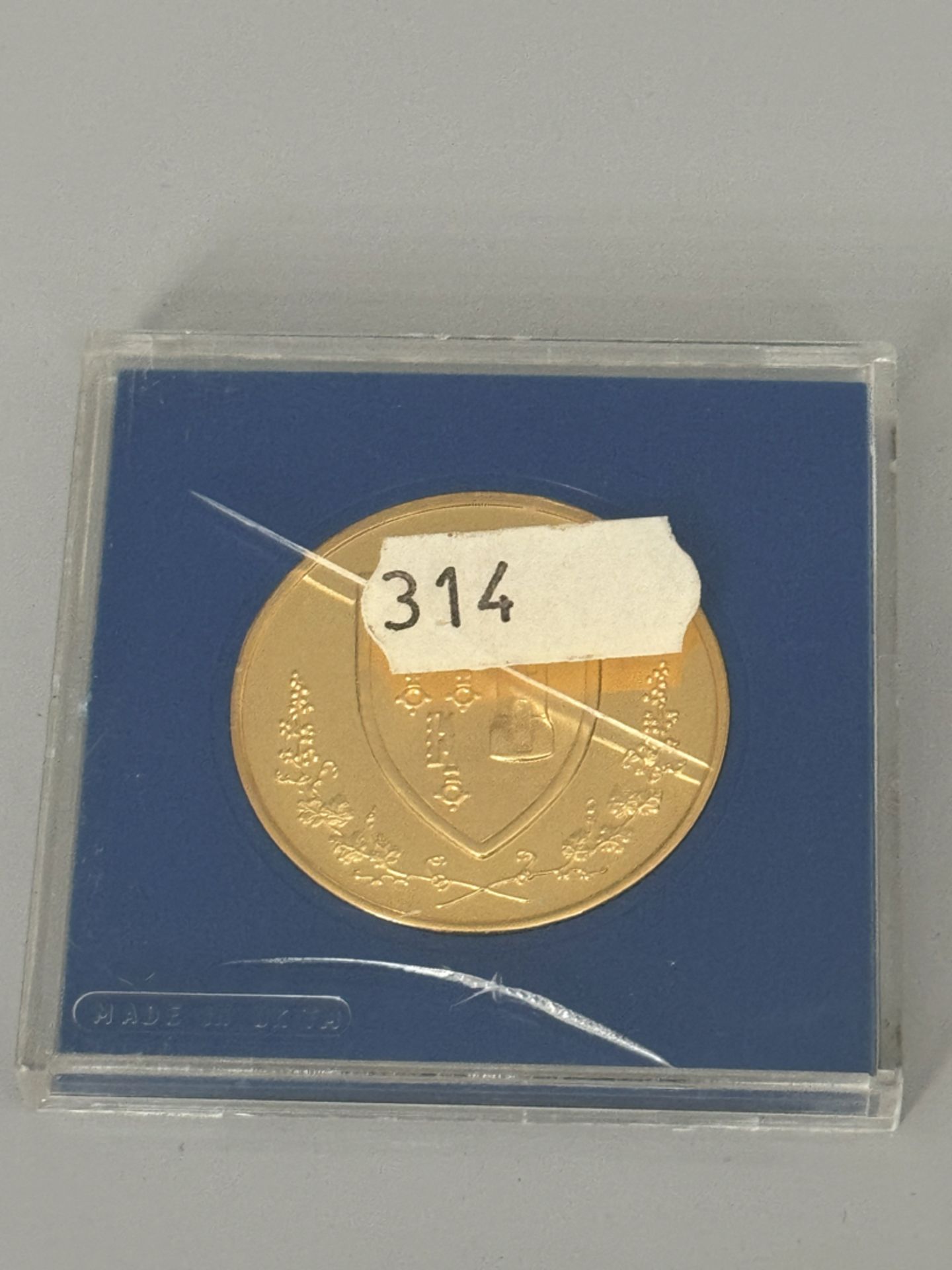 Beaune Hospices 22ct Gold Plated Coin / Medal - NO VAT ! - Bild 2 aus 4