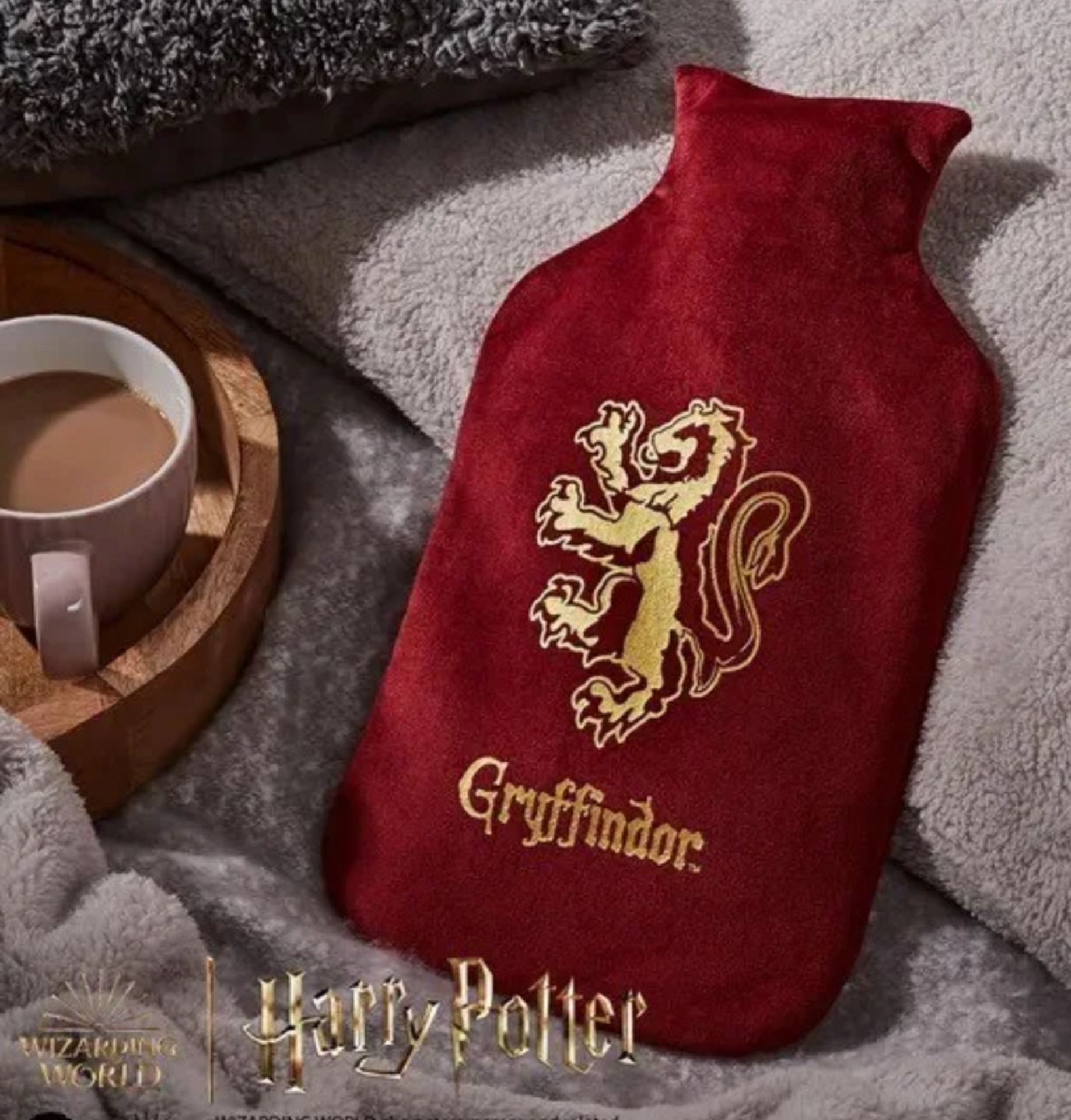 5 x  Harry Potter Gryffindor Hot Water Bottles - Genuine Licensed Products - Brand New - RRP Â£64.95