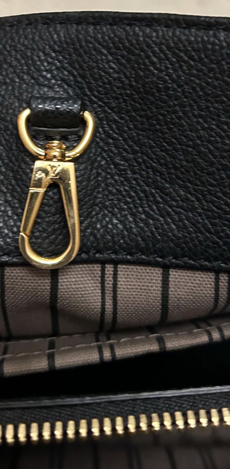 Black Louis Vuitton Montaigne Bag - MINT, AS NEW- NO VAT - RRP Â£2,450+ ! - Image 9 of 9