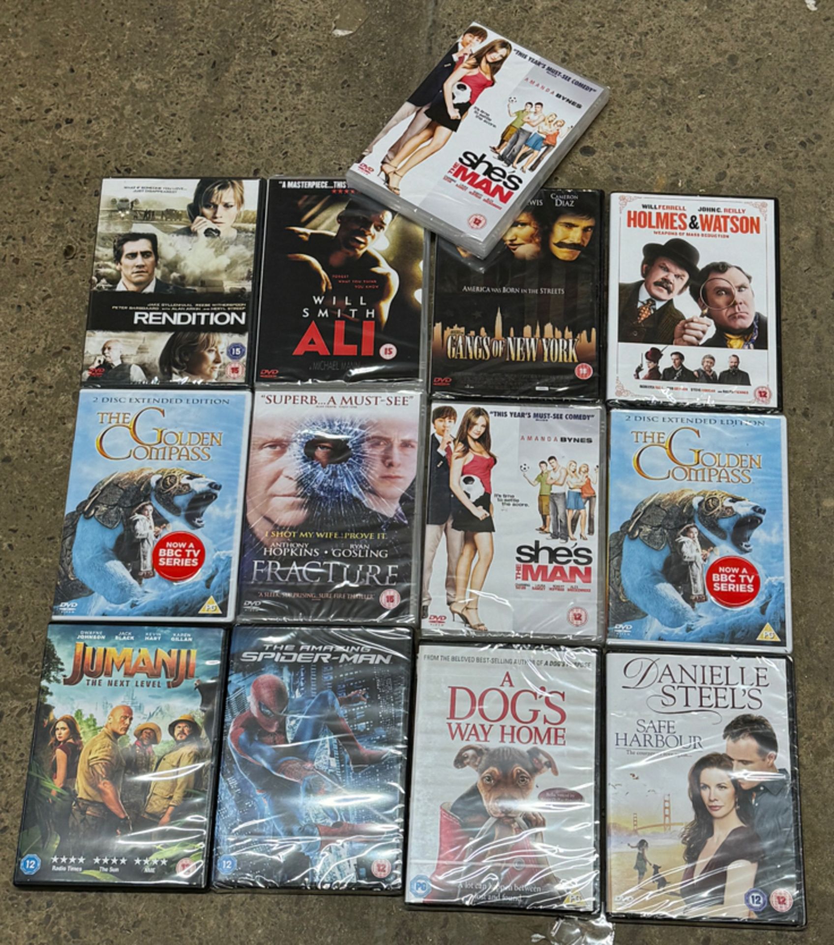 13 x DVD Movies - New and Sealed