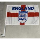 25x England Car Flags -  Ideal for future sporting events