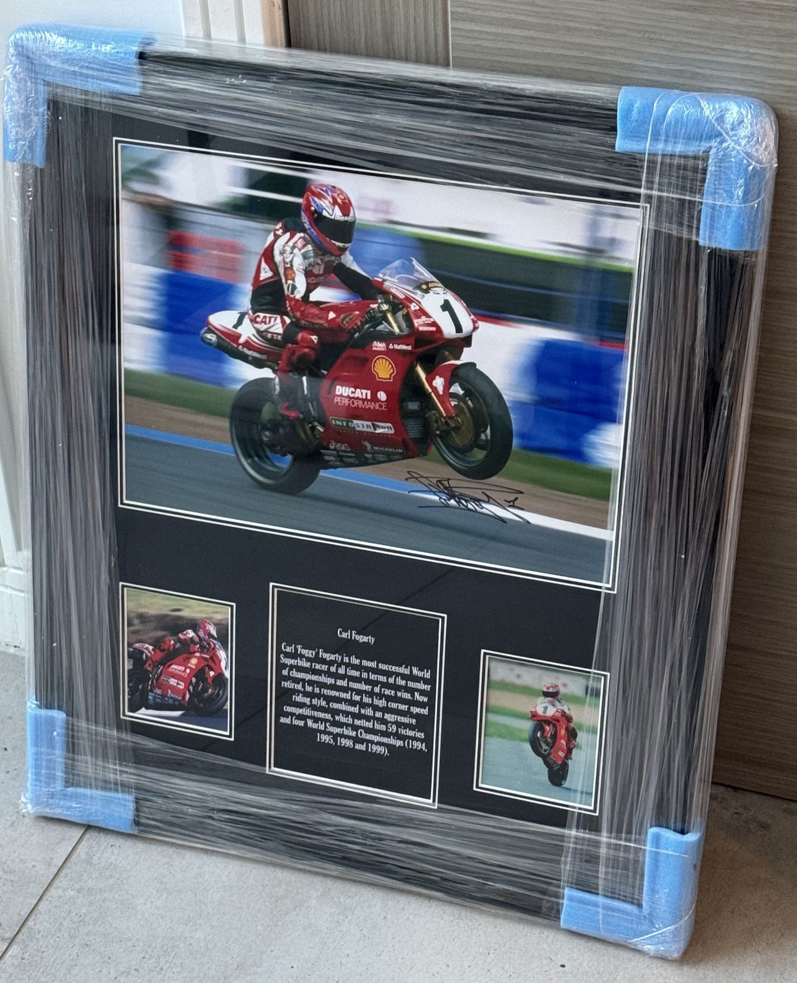 Carl Fogarty Superbike Presentation, Hand Signed with COA - NO VAT! - Image 3 of 6