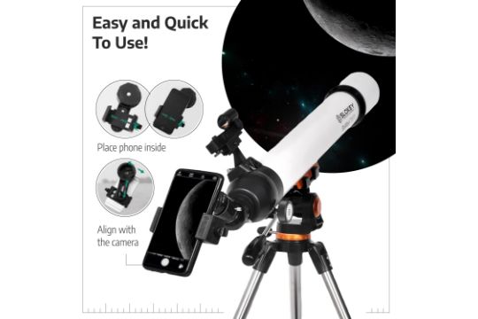 Slokey 70070 SKYWAYS TELESCOPE FOR ASTRONOMY WITH ACCESSORIES (NEW) - AMAZON RRP Â£159.99 - Image 7 of 10