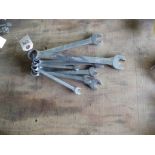 Set of Standard Wrenches