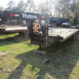 2014 Hudson Tandem Axle HD Gooseneck 12 TON 20' Floor w/ 5' Dovetail 8' wide VIN: 10HHTD1C6E2000015