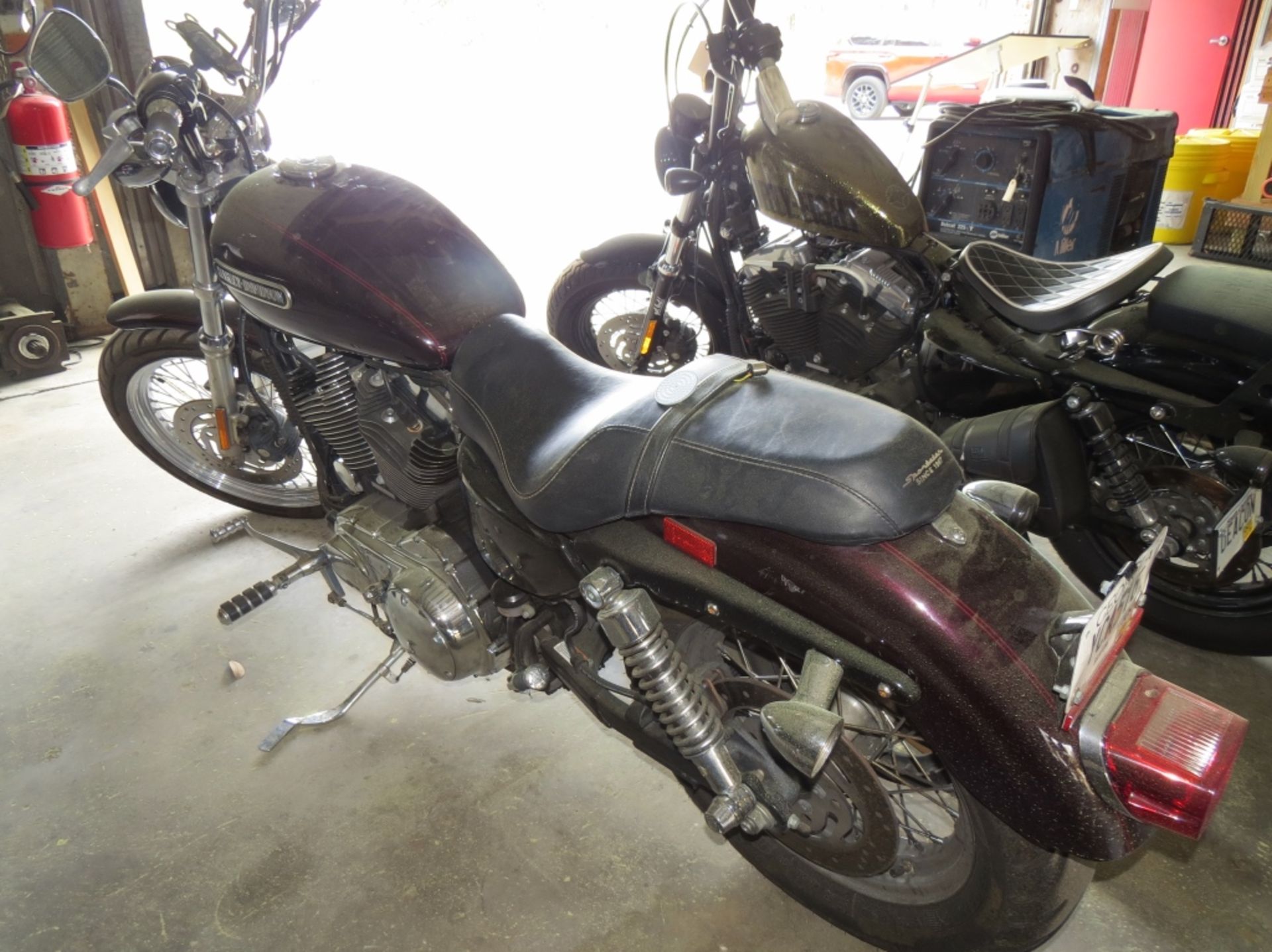 2007 Harley Davidson Sporster XL1200 VIN: 1HD1CX3137K443104 Glittery Garnet in color 16,000 miles - Image 12 of 12